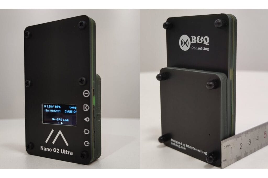 The Nano G2 Ultra low power MCU NRF52840 andinternal wideband Lora antenna
